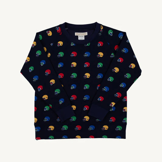 Cassidy Comfy Crewneck French Terry- Hut
