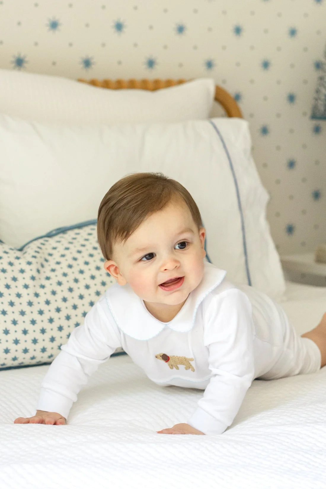 Crochet Playsuit - Boy Lab