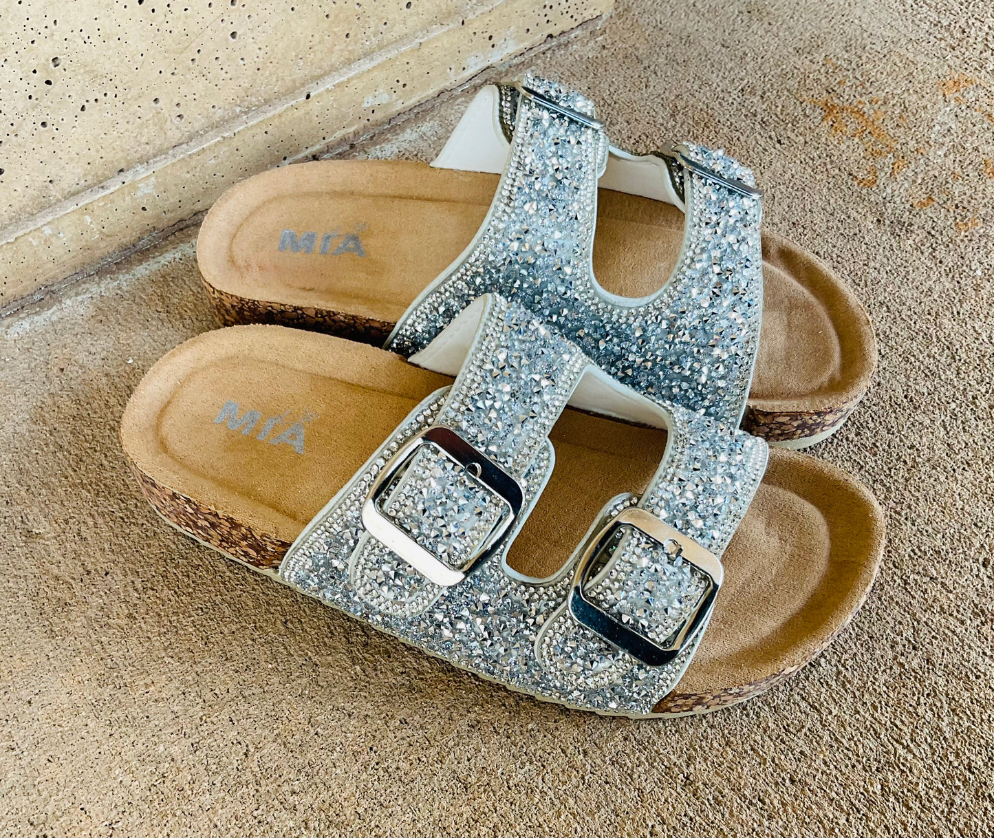 Girls Jazel Sandal - Silver