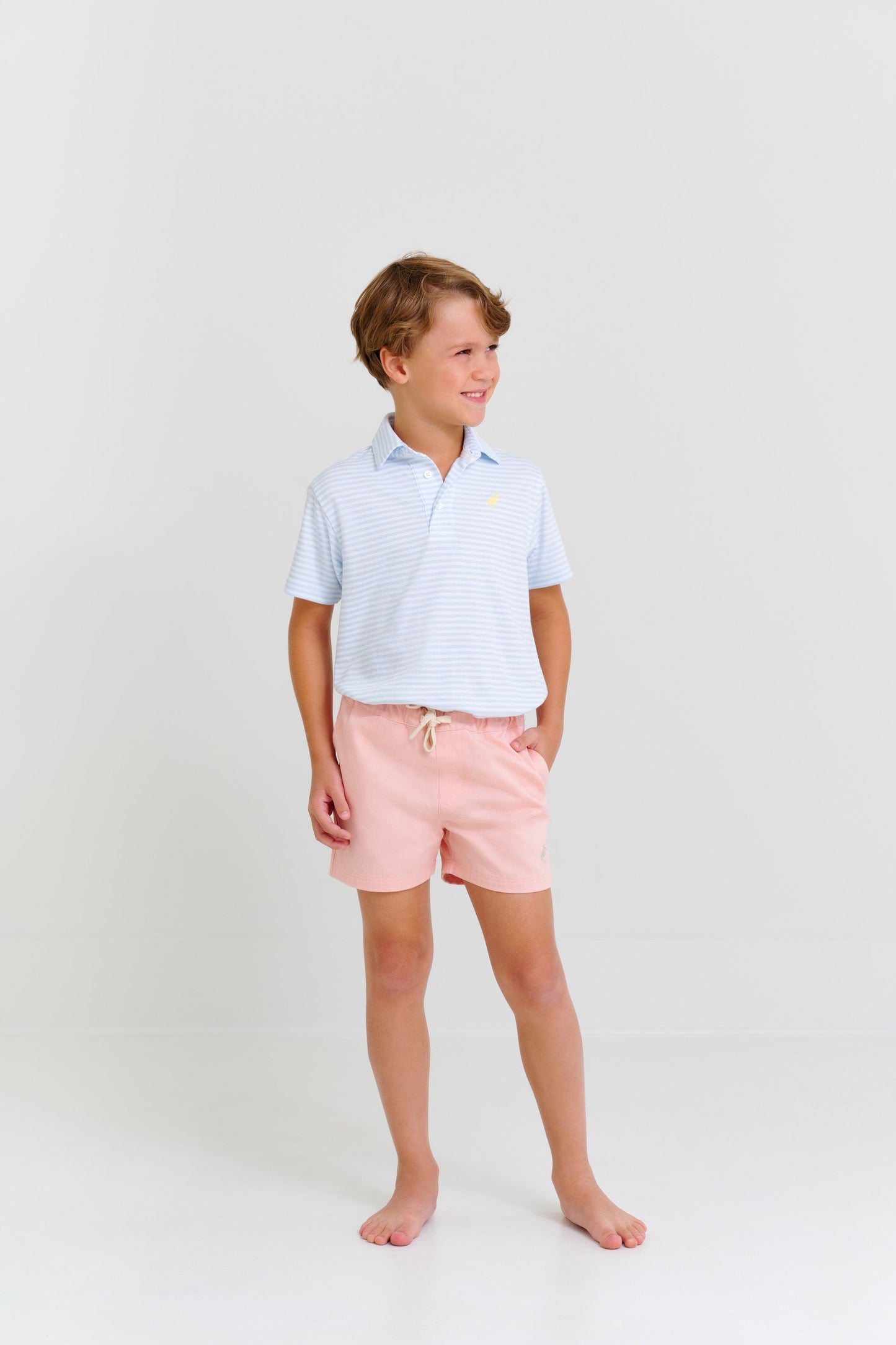 Prim & Proper Polo - Buckhead Blue Stripe