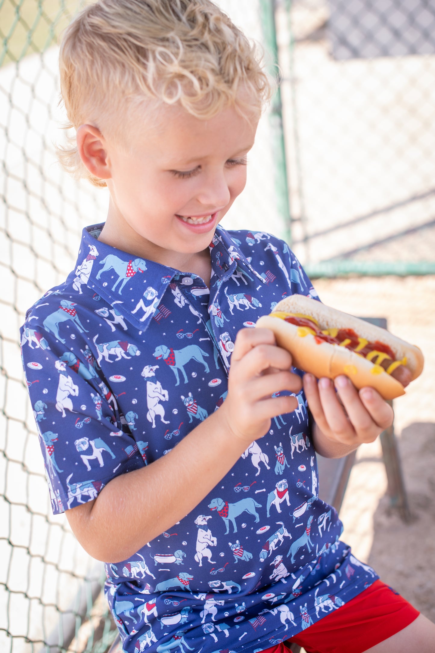 Yankee Doodle Dogs Performance Polo