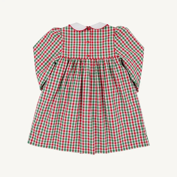 Della Marie Dress- Richmond Red/Kelly Green