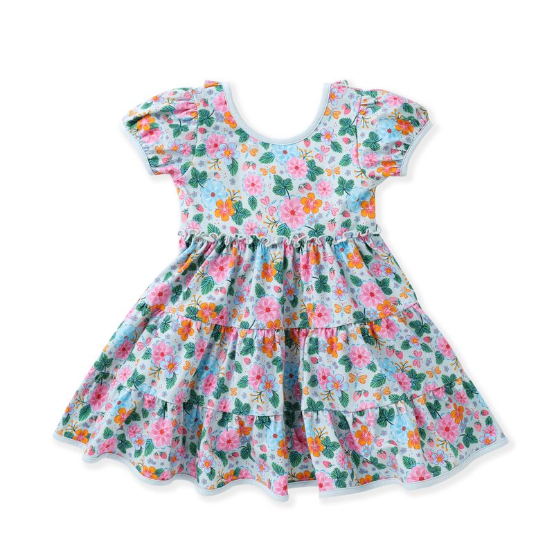 Blue Floral Dress