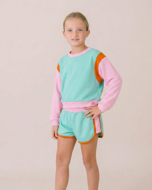 Ellie Everyday Set- Totally Orange Hot Pink