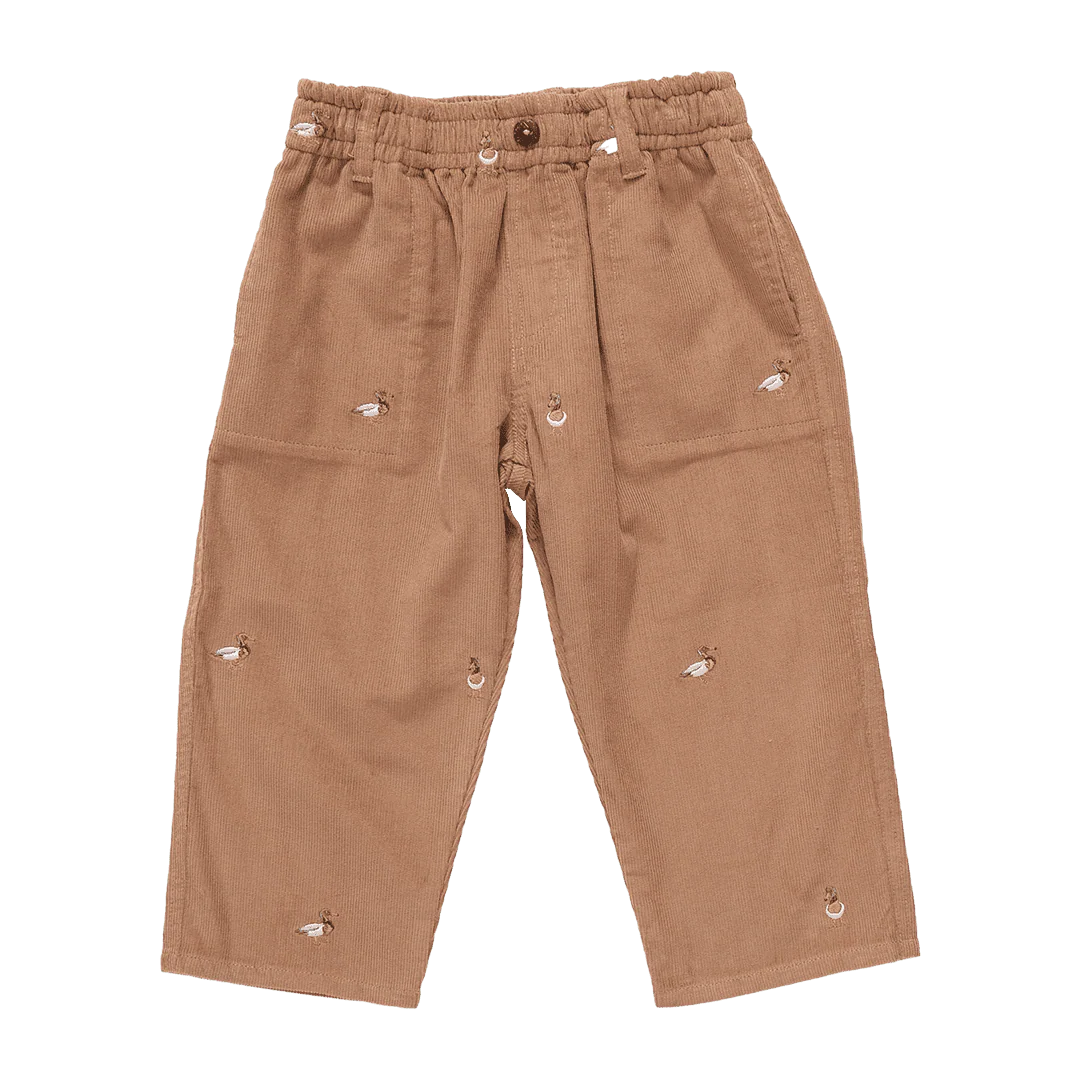 Boys Jackson Pant - Mallard Embroidery