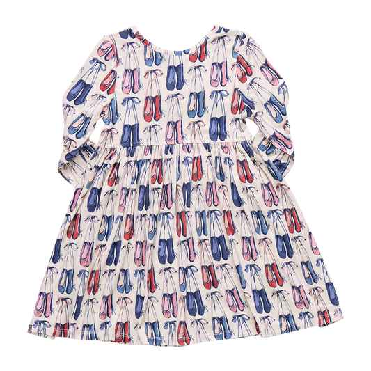 Girls Steph Dress- Ballet Slippers