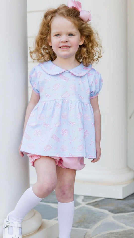 Sally Knit Bloomer Set Game On Knit