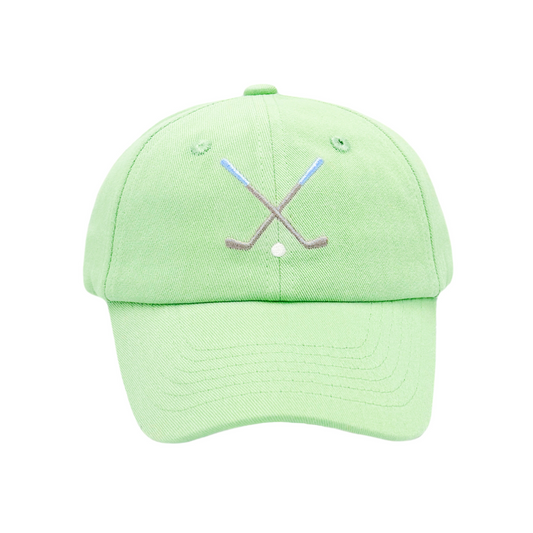 Golf Clubs Baseball Hat - Green (Youth)