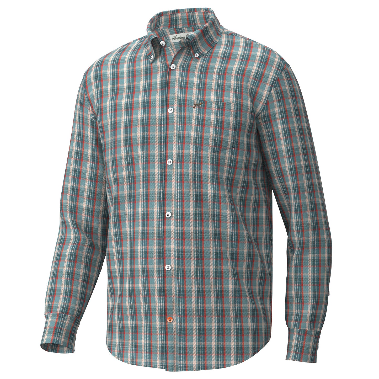 Boys Hadley Stretch Ultra Soft Button Down - Baron Plaid