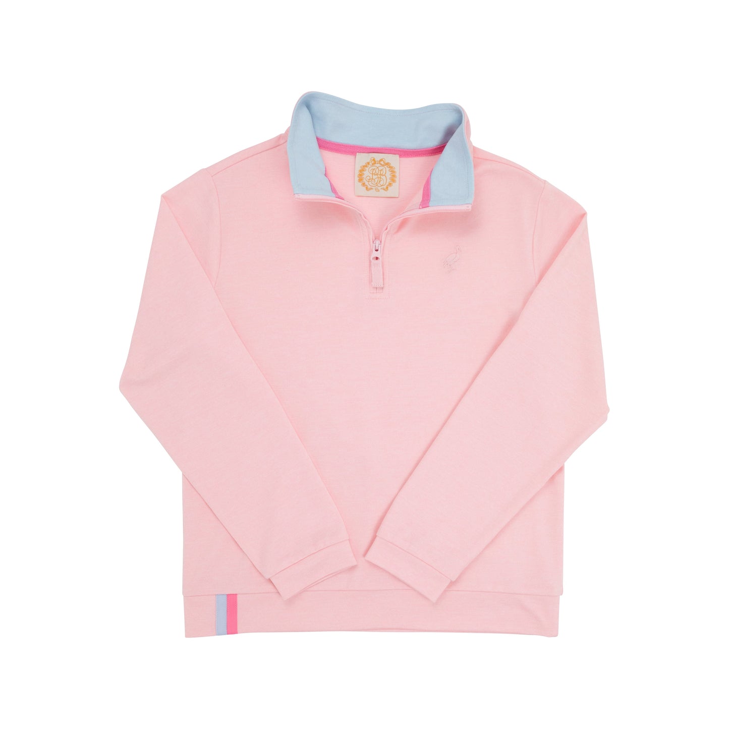 Prepletic Hayword Half Zip Athletic Top - Pink