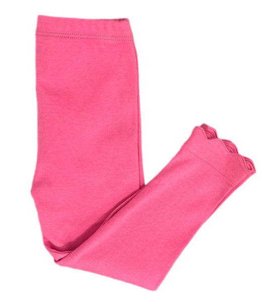 Basics Knit Leggings - Hot Pink