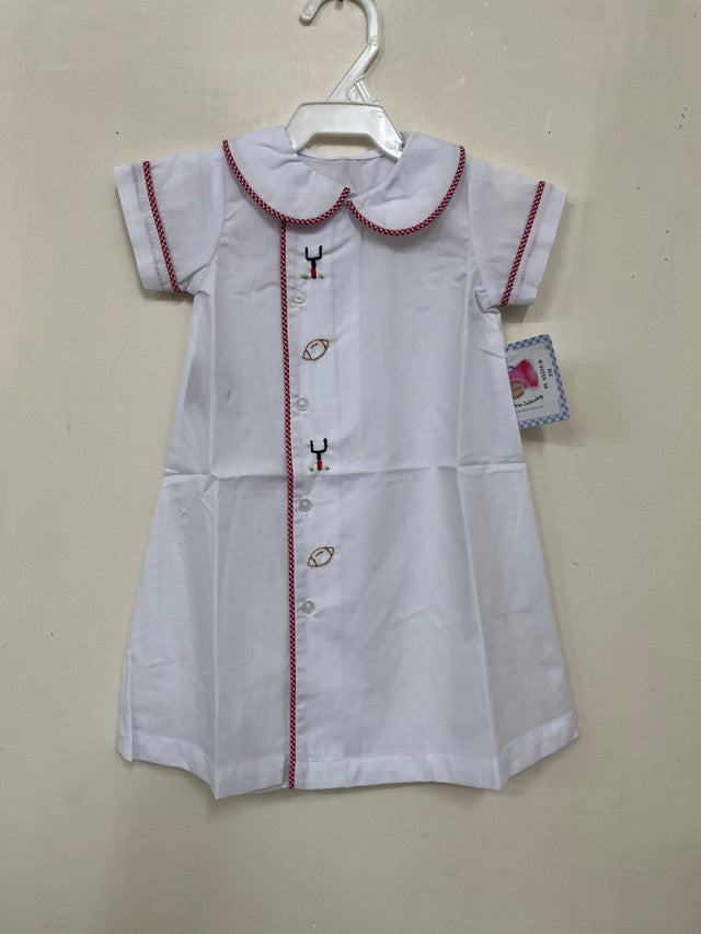 Bulldog Red/Black Daygown