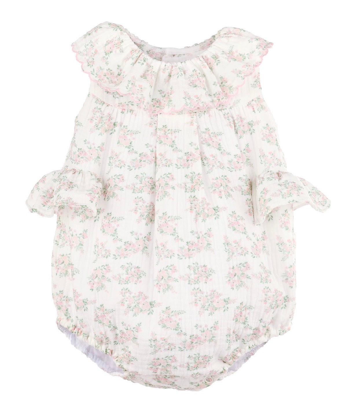 Floral Bluffs Ruffle Bubble - Pink