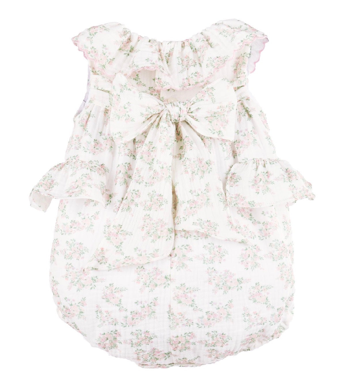 Floral Bluffs Ruffle Bubble - Pink