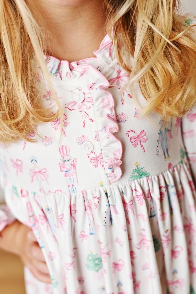 Butterknit Play Dress- Nutcracker
