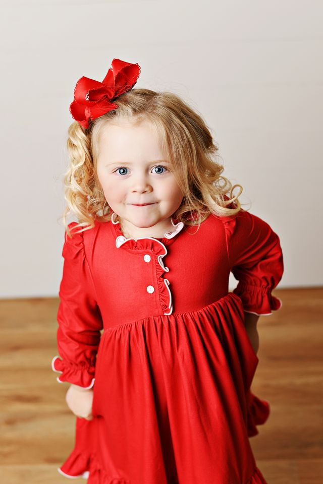 Play Dress- Red Twirl