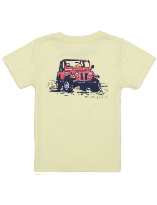 Offroad S/S Tee - Lt Yellow