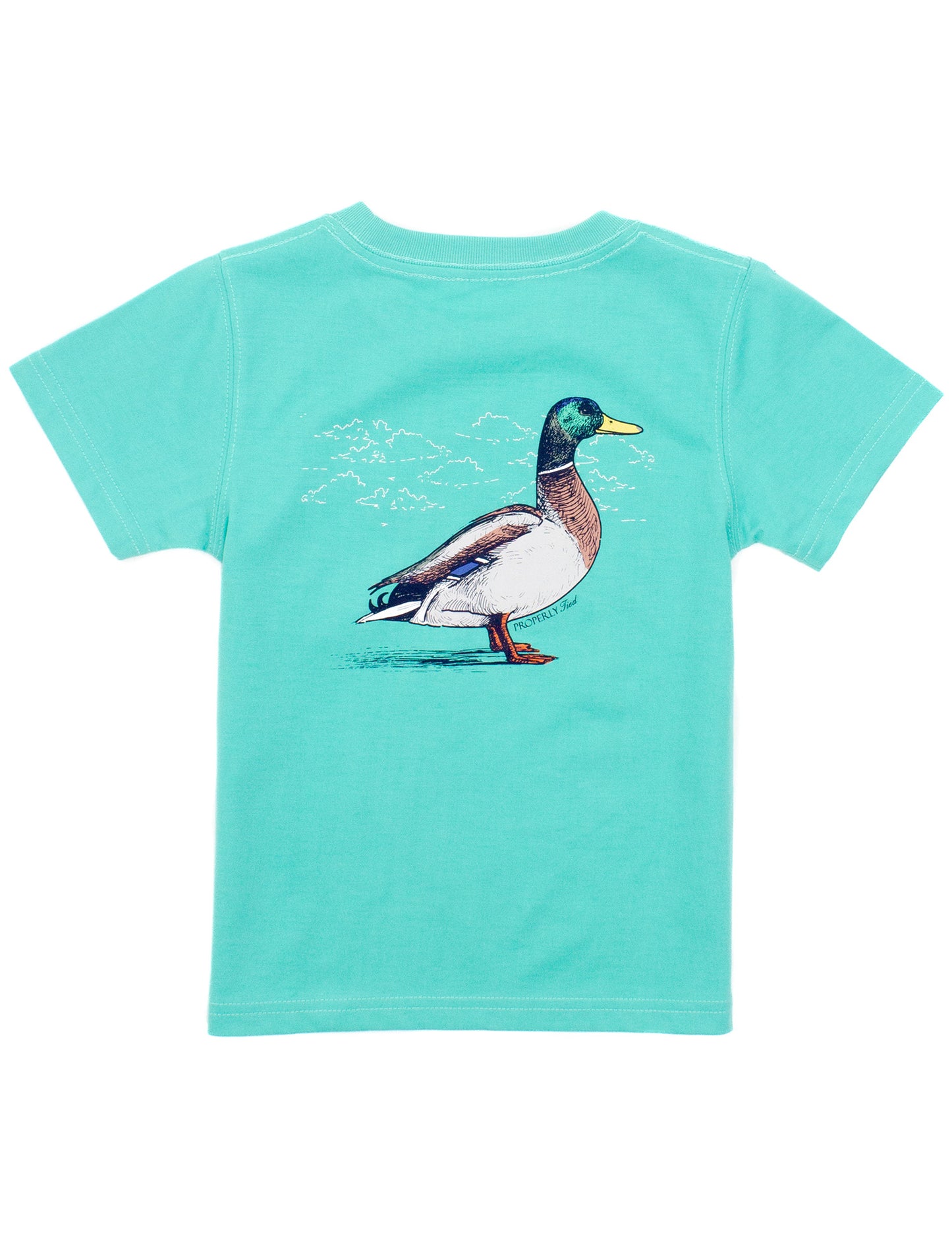 Boys Duck SS - Soft Green