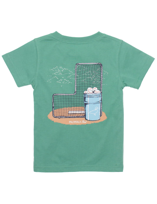 Baseball Bucket S/S Tee - Ivy