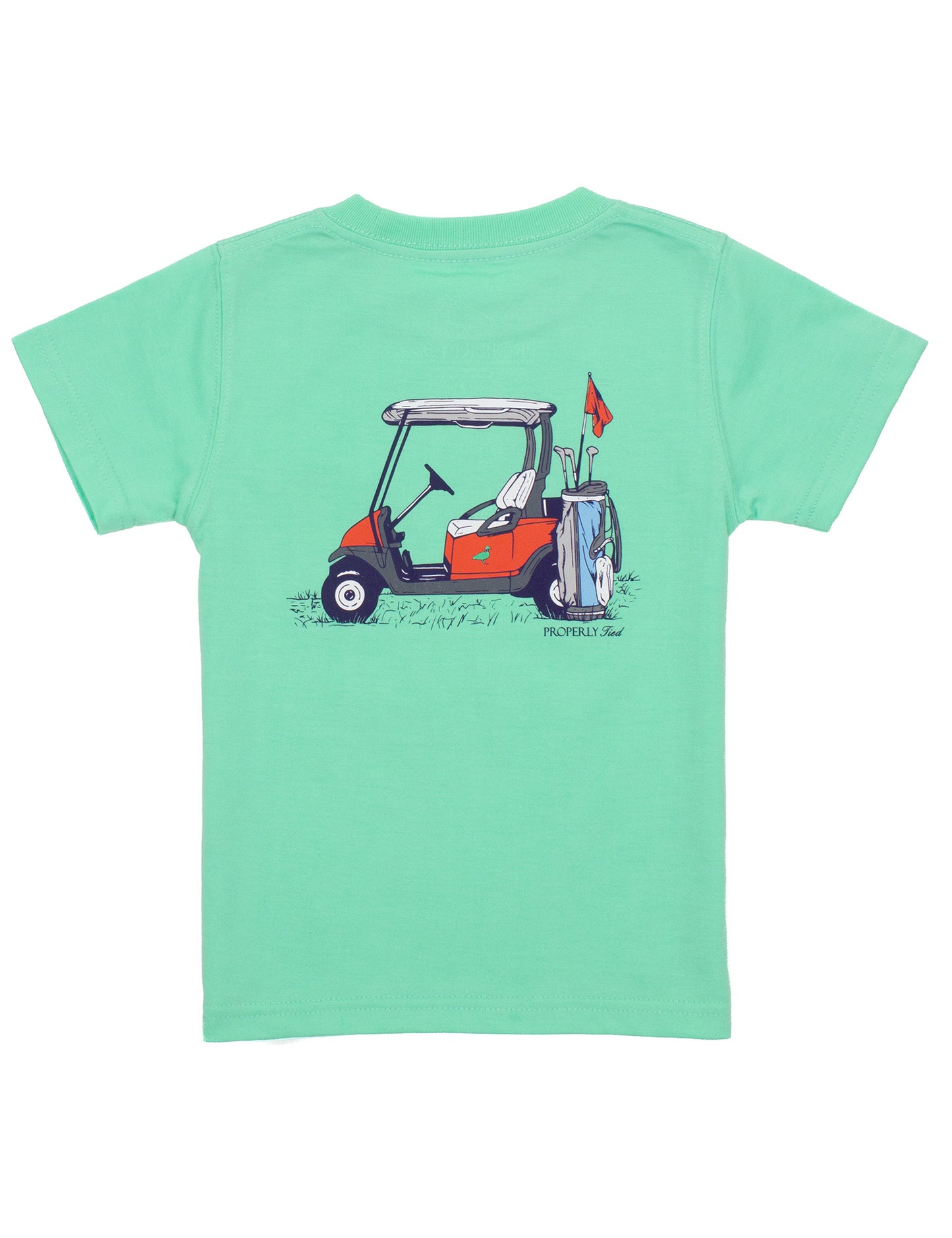 Boys Country Club SS - Wash Green