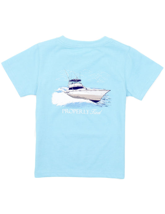 Boys Deep Sea SS - Aqua