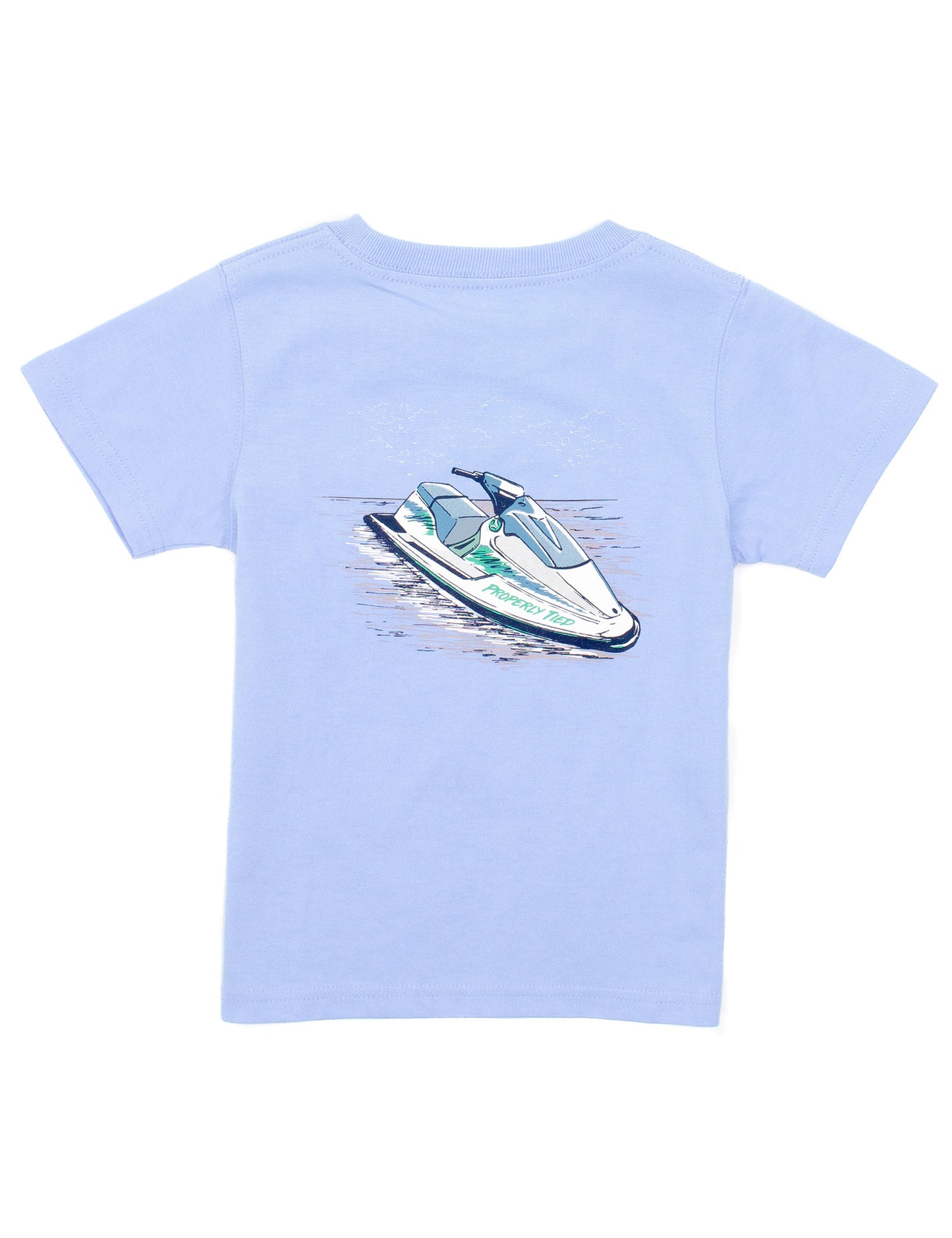 Boys Jet Ski SS - Lt Blue