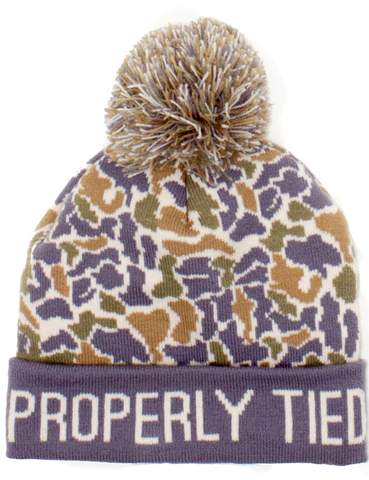 Boys Breck Beanie - Field Camo