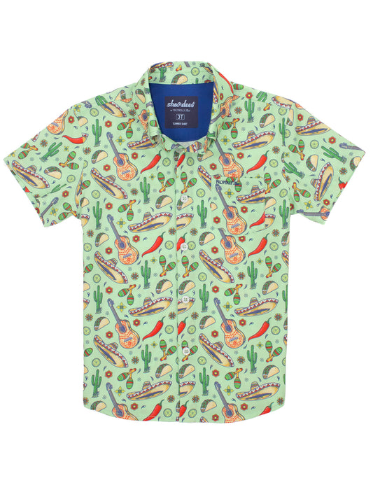 Boys Shordees Summer Shirt - Fiesta