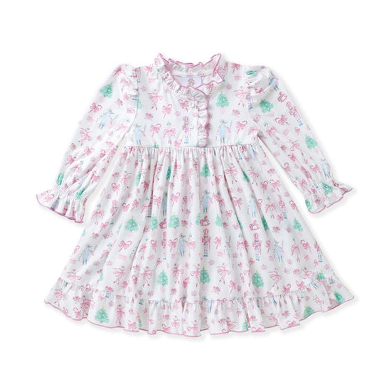 Butterknit Play Dress- Nutcracker