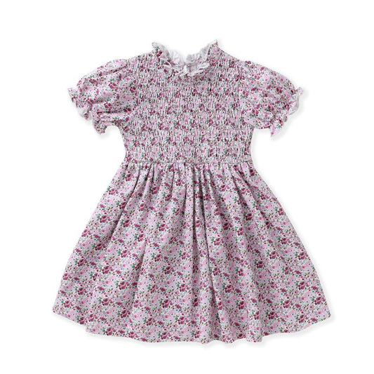 Smocked Dress- Fall Floral