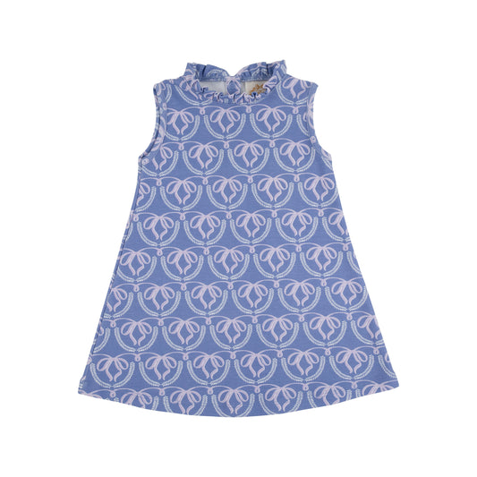 Lizzie's Luxe Leisure Dress-Ruffle - Bows