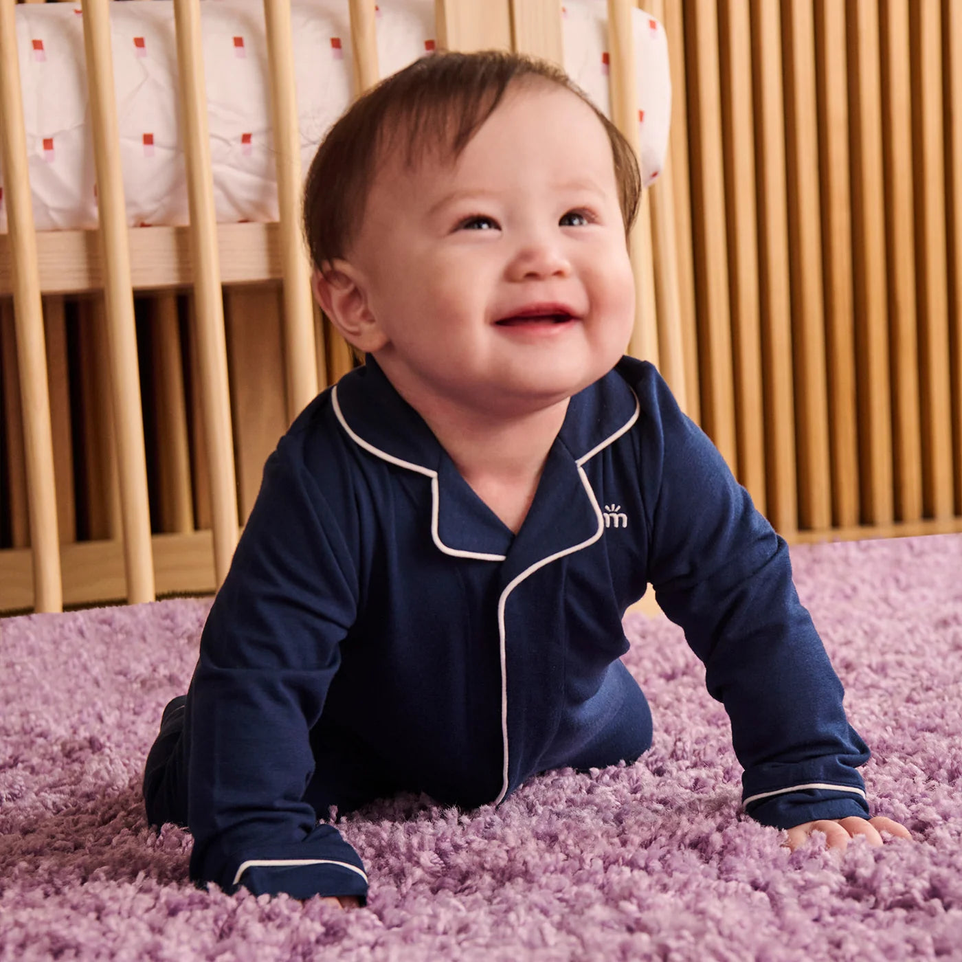 Navy Twist Right Fit Romper