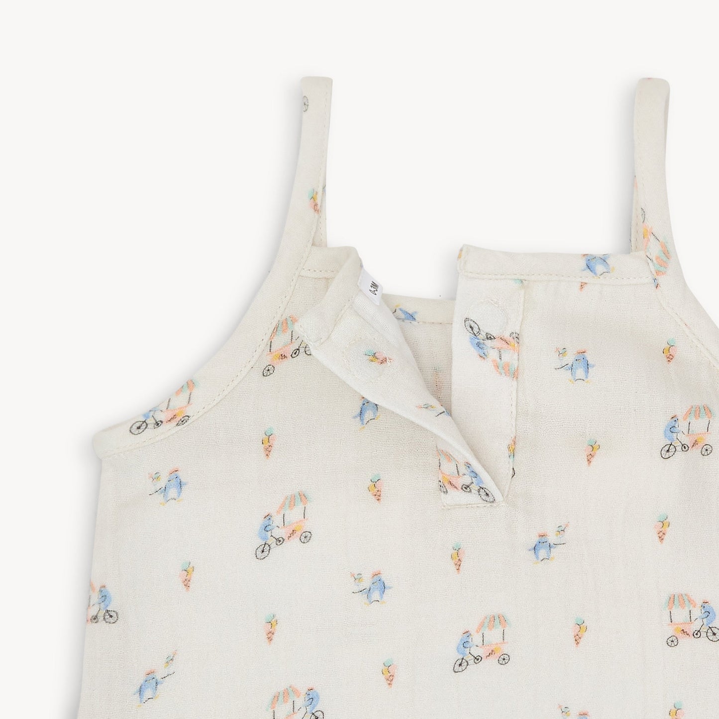 Penguin Pints Cotton Tank+Bloomer