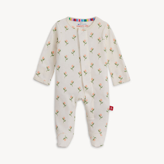 Floral Chicken Tender Footie