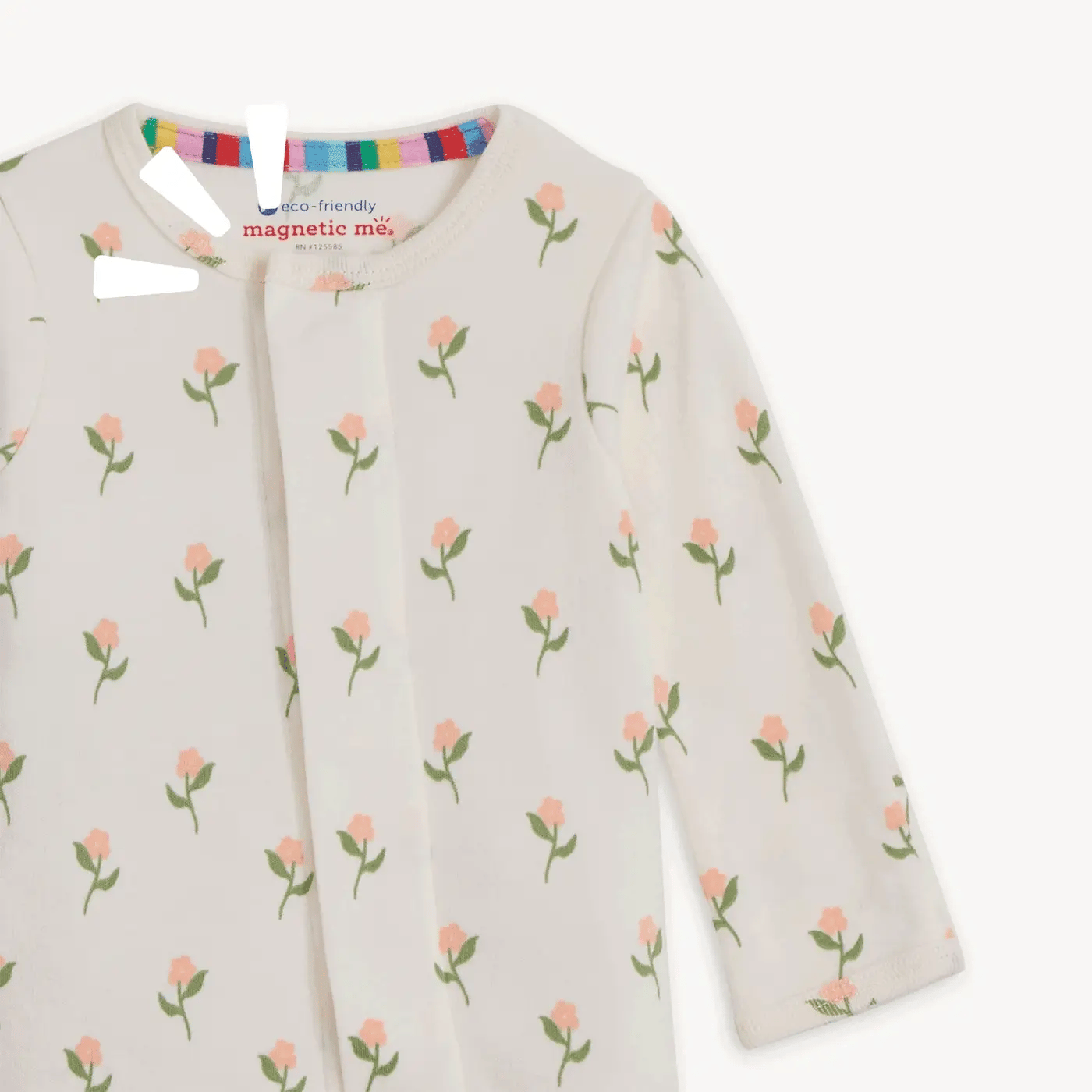 Floral Chicken Tender Footie