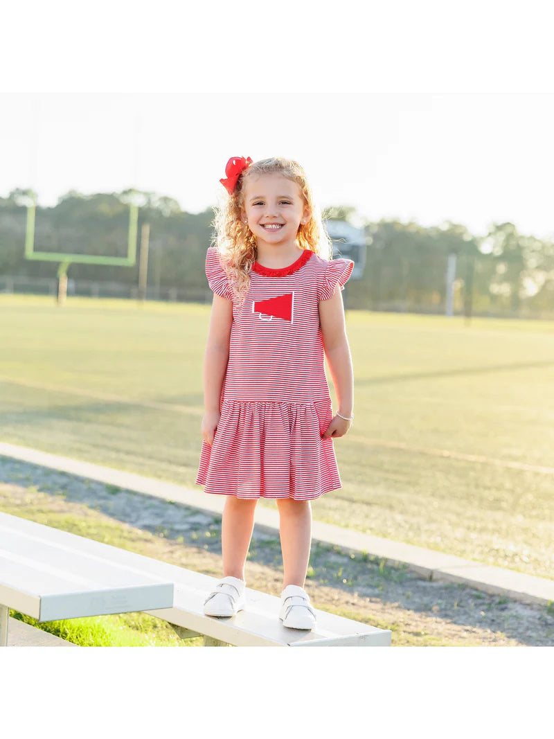 Red Megaphone Dress