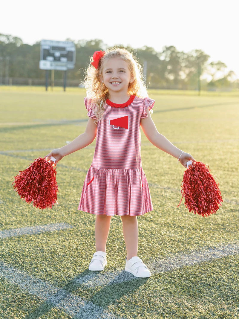Red Megaphone Dress
