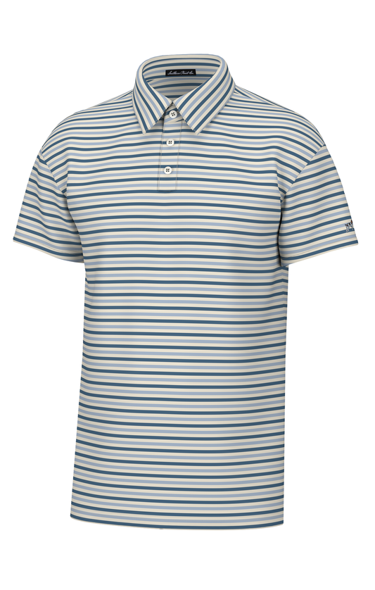 Boys Humphrey Stripe Performance Polo