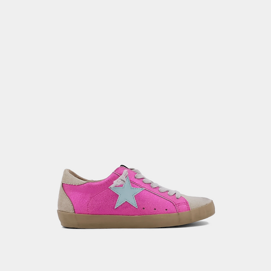 Paula Metallic Fuchsia Shoe