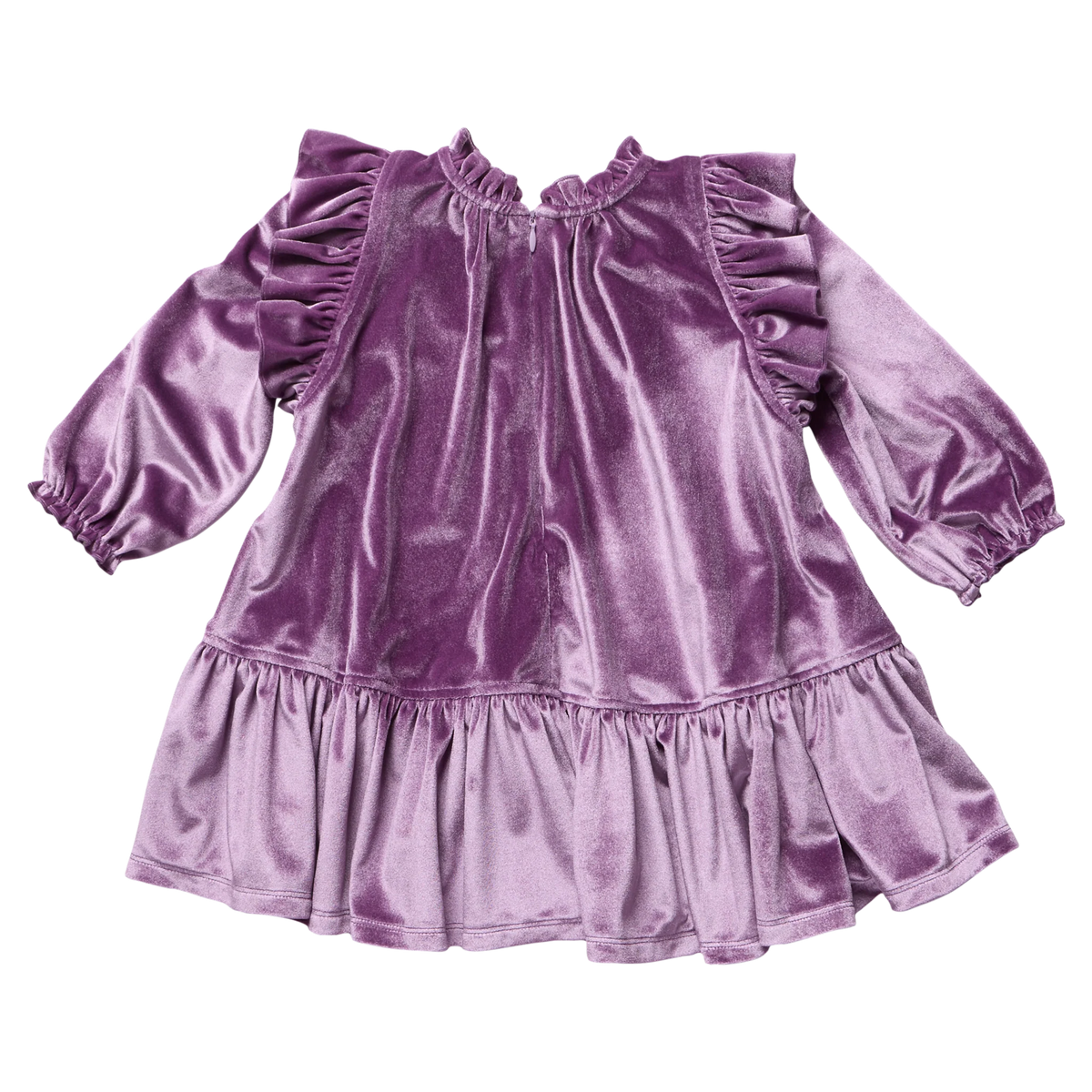 Harper Dress- Lavender Velour