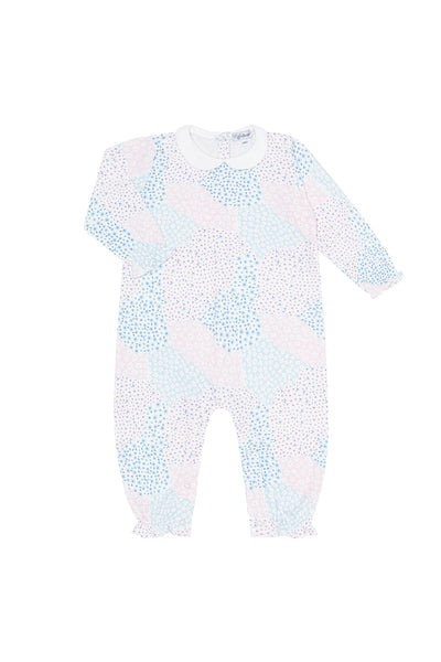 Patchwork Romper LS