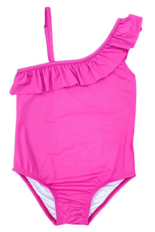 One Piece Swim - Hot Pink