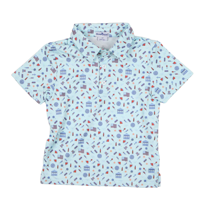 Stars & Stripes Polo Shirt