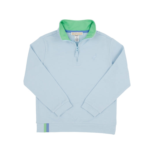 Prepletic Hayword Half Zip Athletic Top -Blue