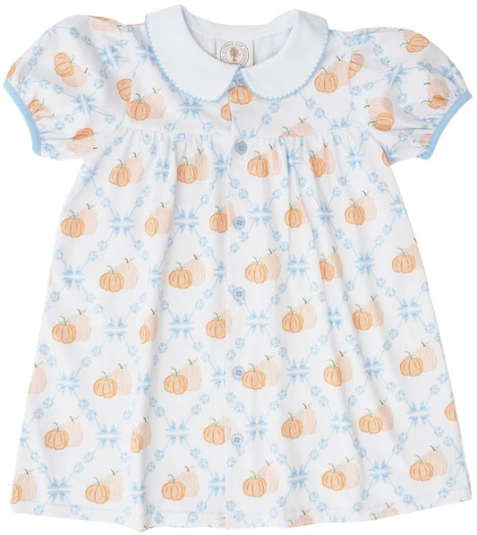 Pumpkin Row Paisley Proper Dress
