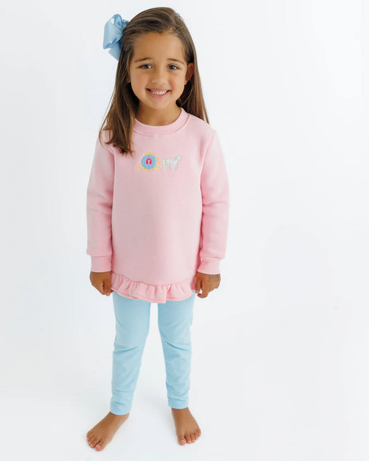Ruffle Pullover - Carriage