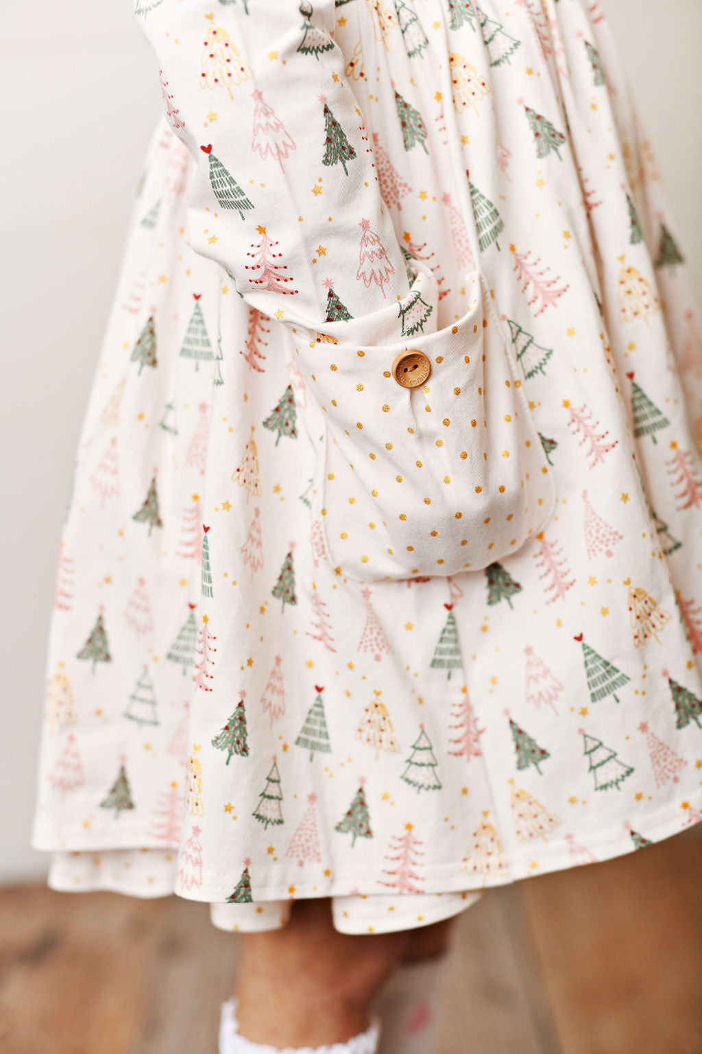 Glitter Trees Pocket Dress