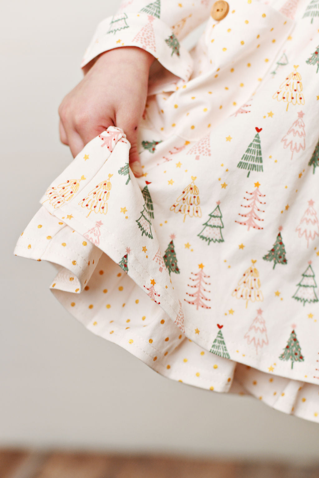 Glitter Trees Pocket Dress