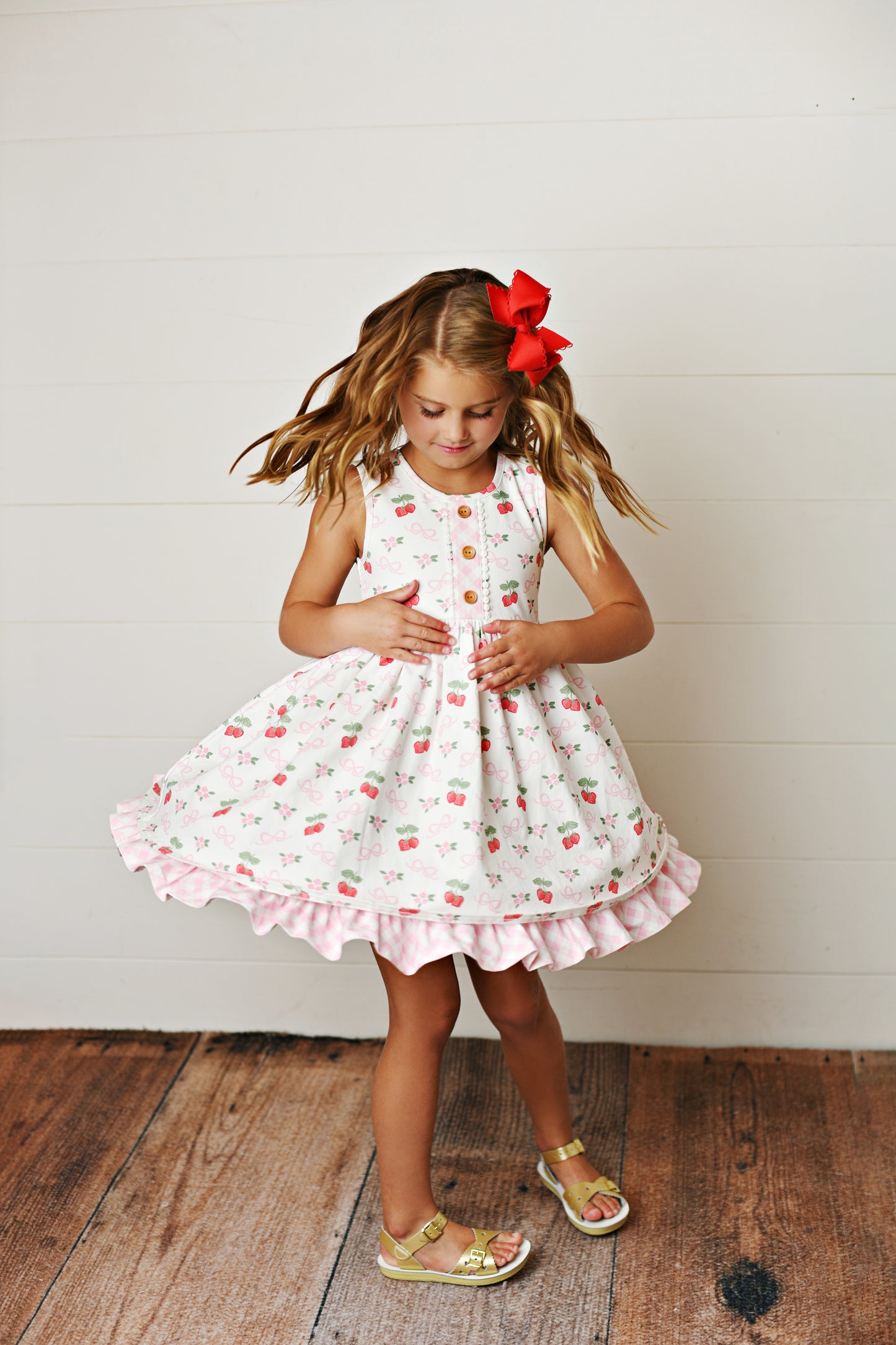 Bows 'N Berries Bliss Dress