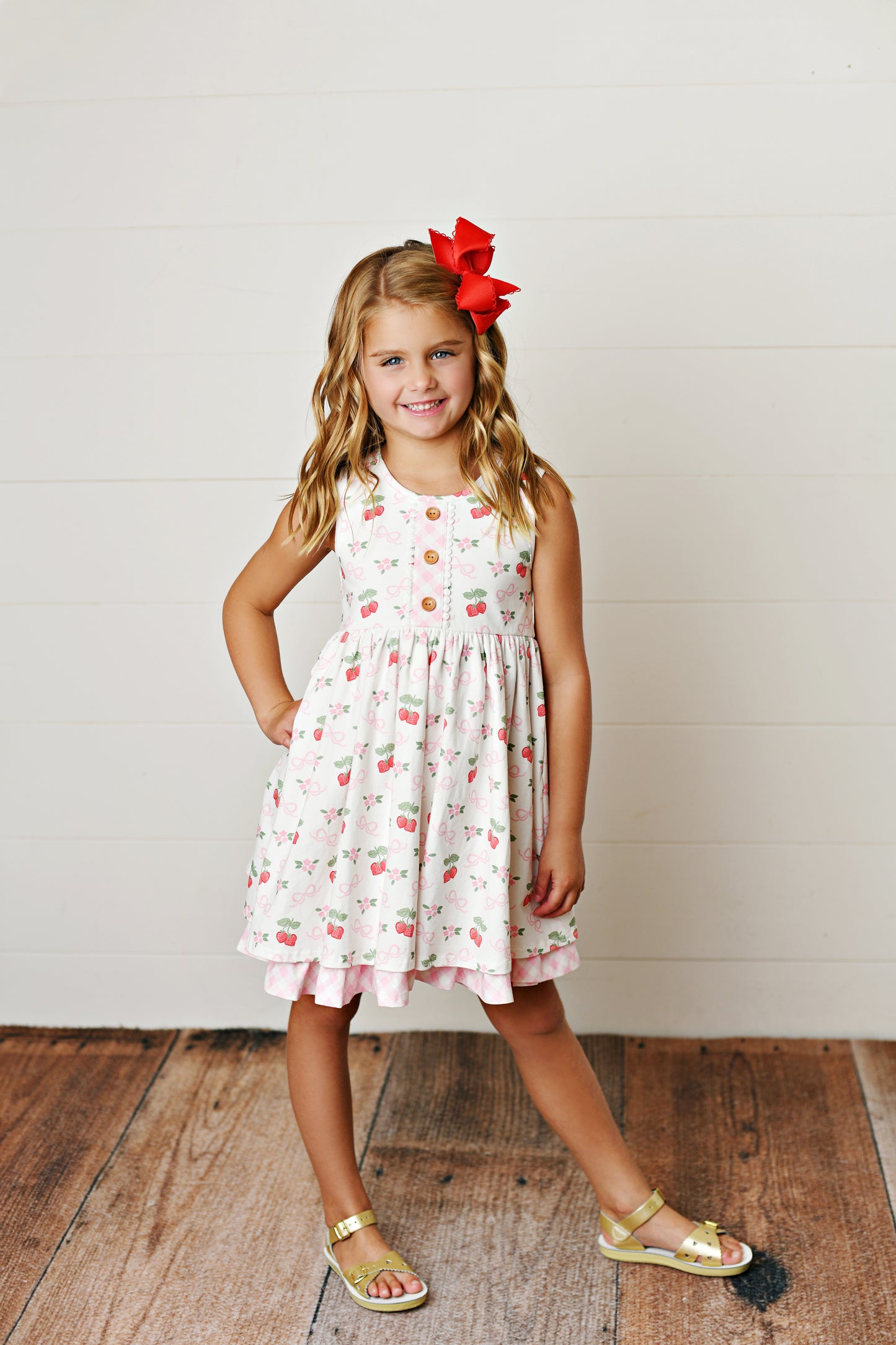 Bows 'N Berries Bliss Dress